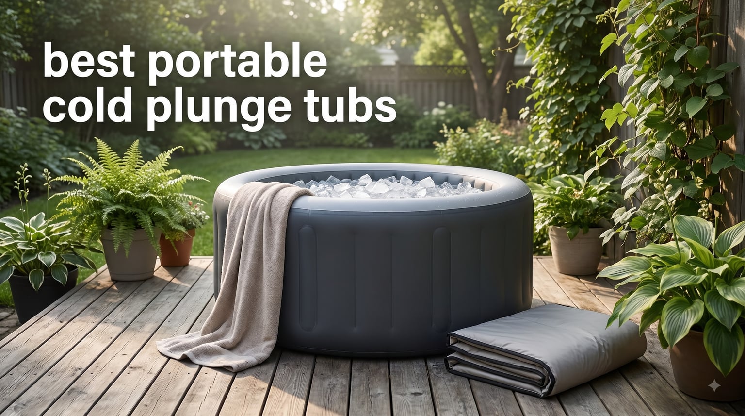 best portable cold plunge tubs