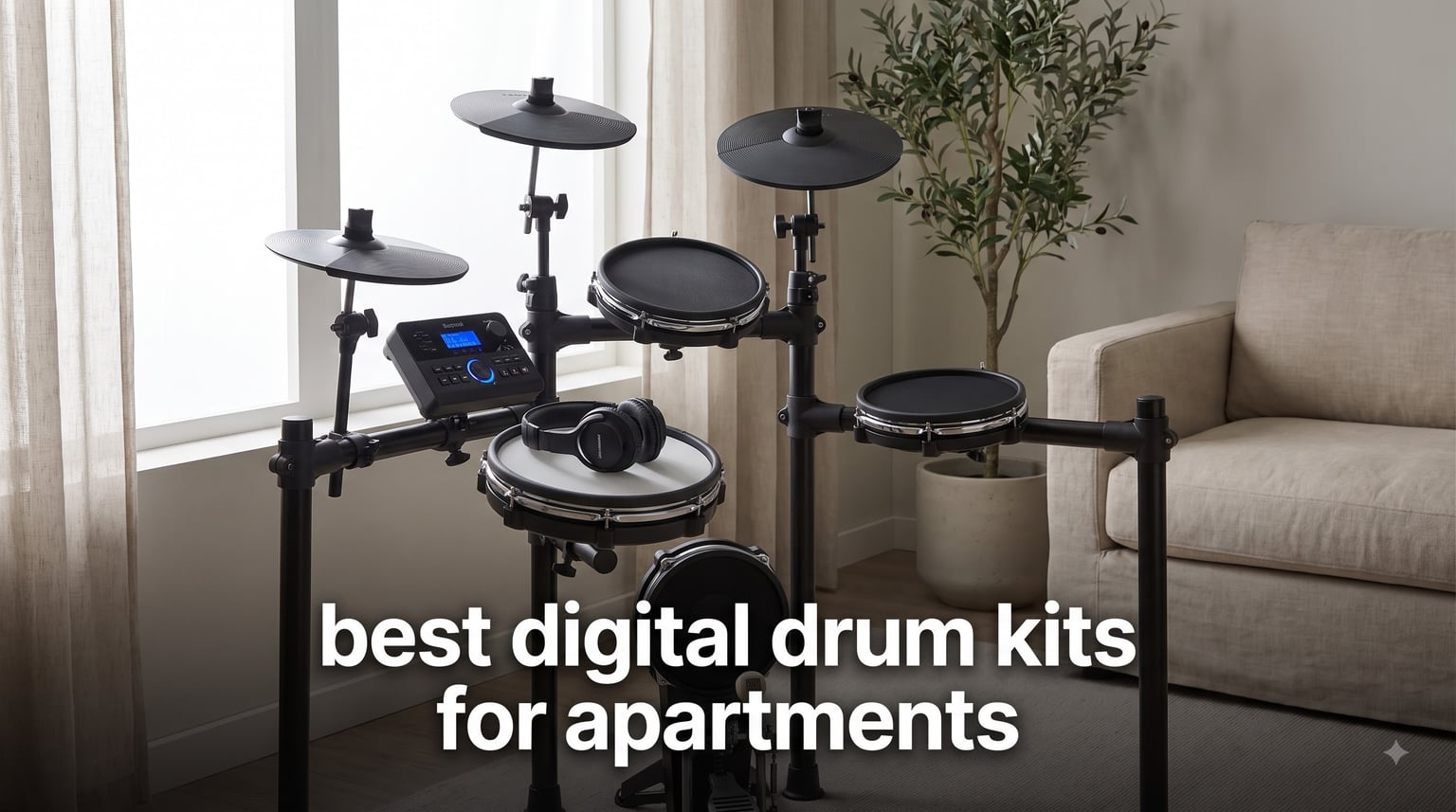 best digital drum kits for apartments