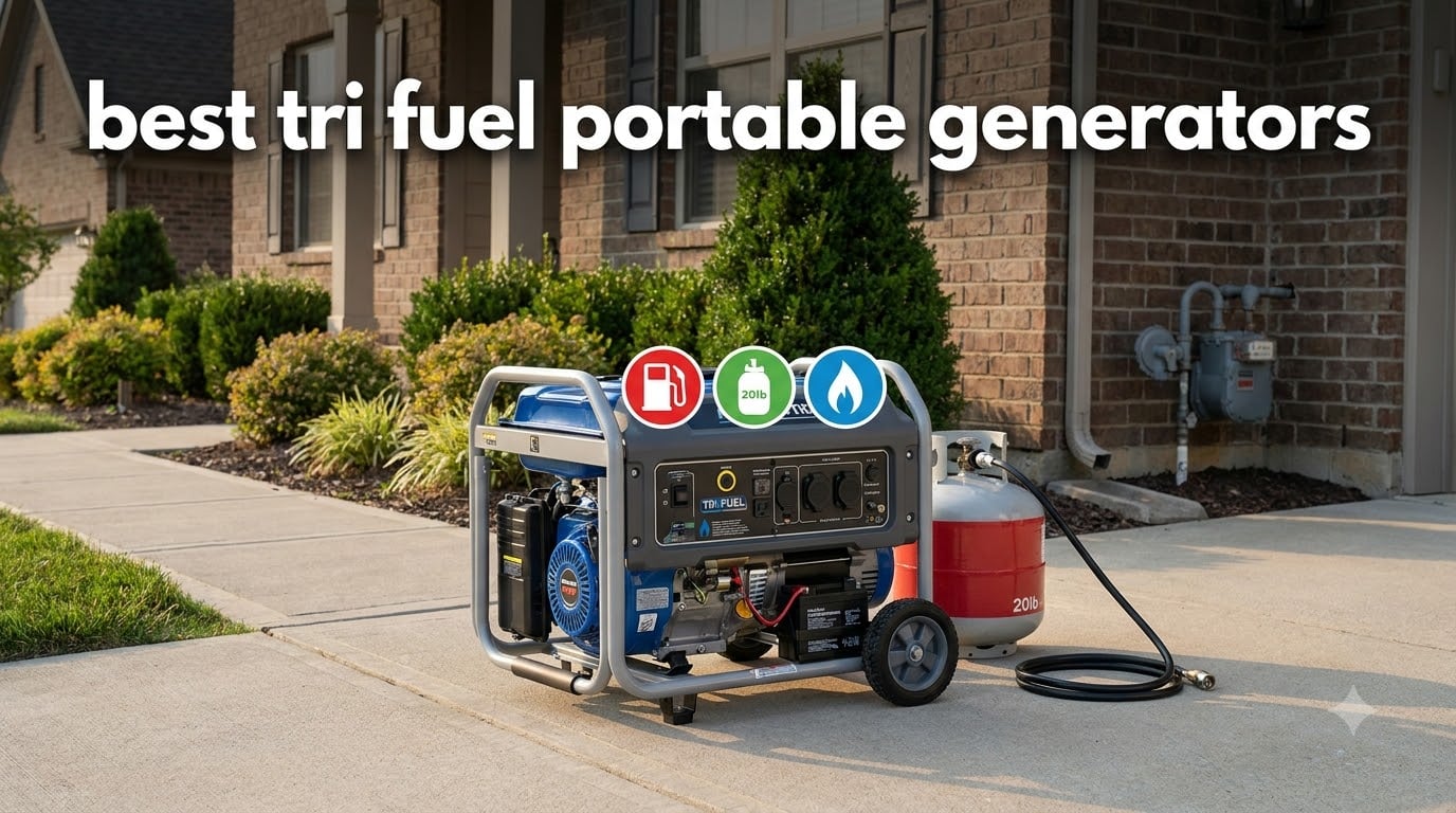best tri fuel portable generators