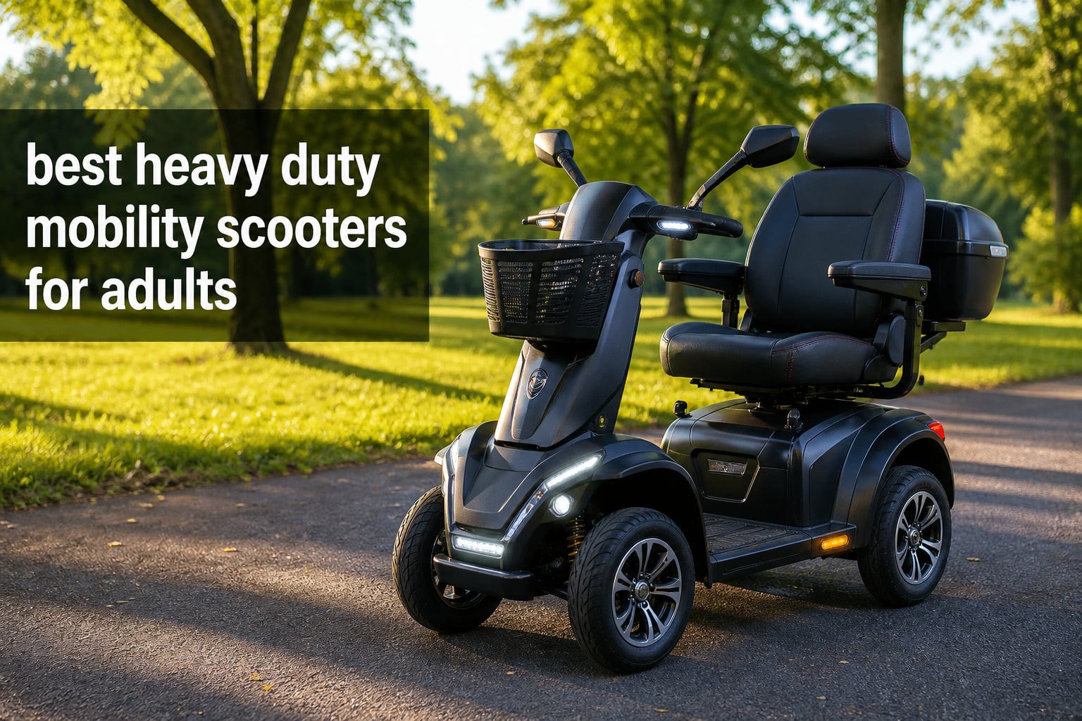 best heavy duty mobility scooters for adults