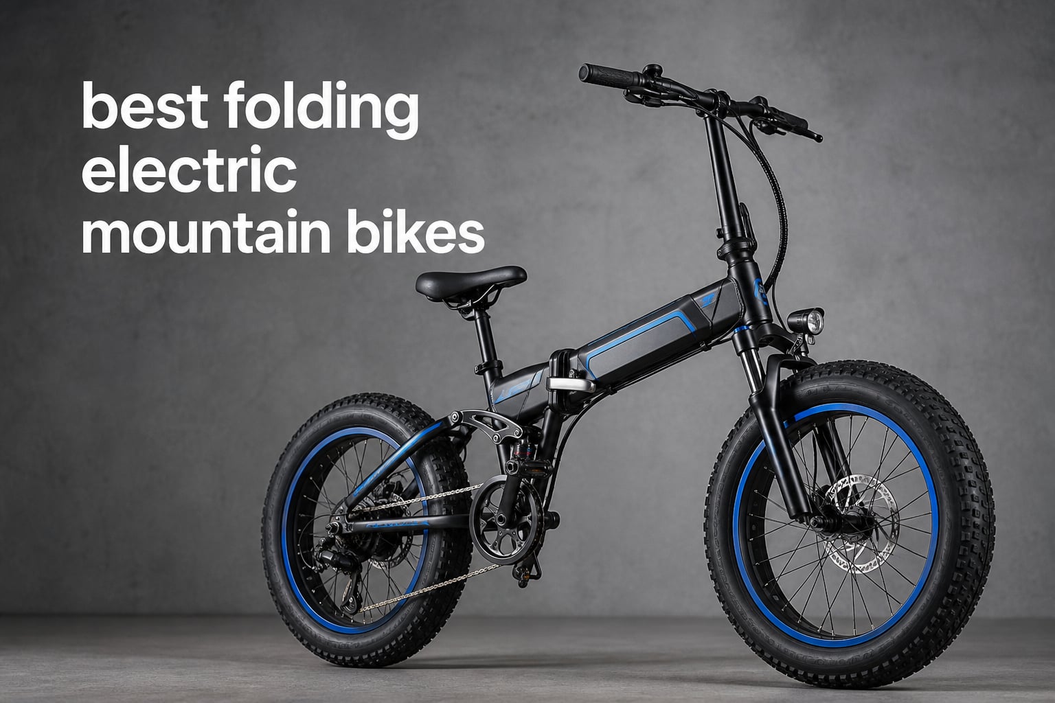 best folding electric mountain bikes