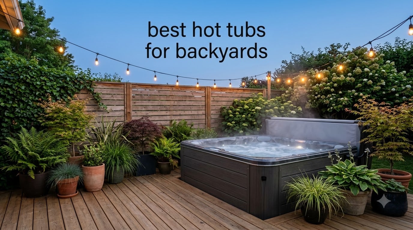 best hot tubs for backyards