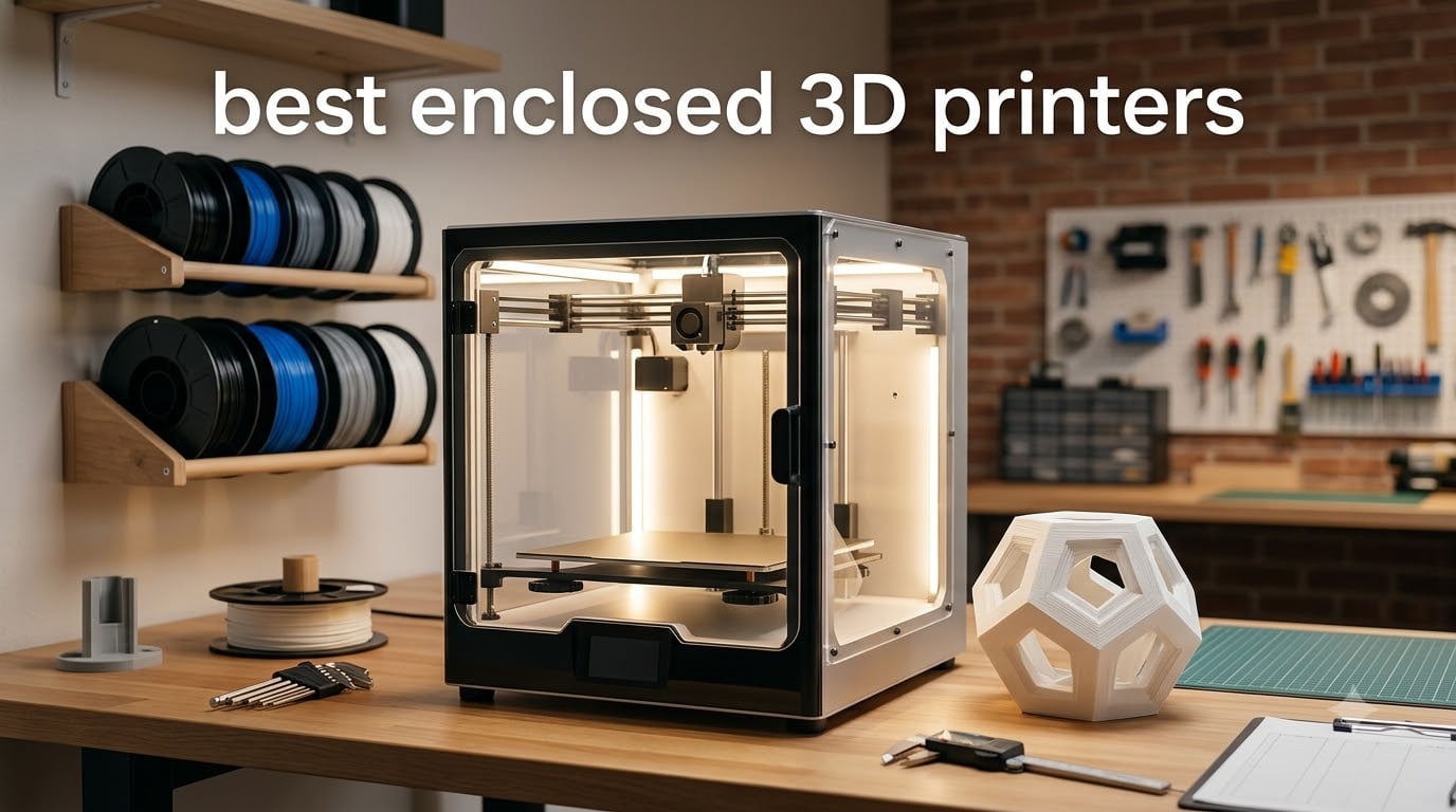 best enclosed 3D printers
