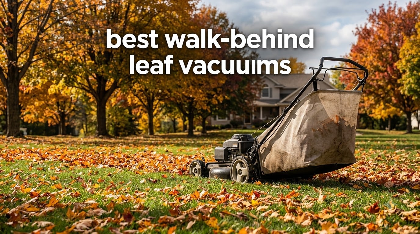 best walk-behind leaf vacuums