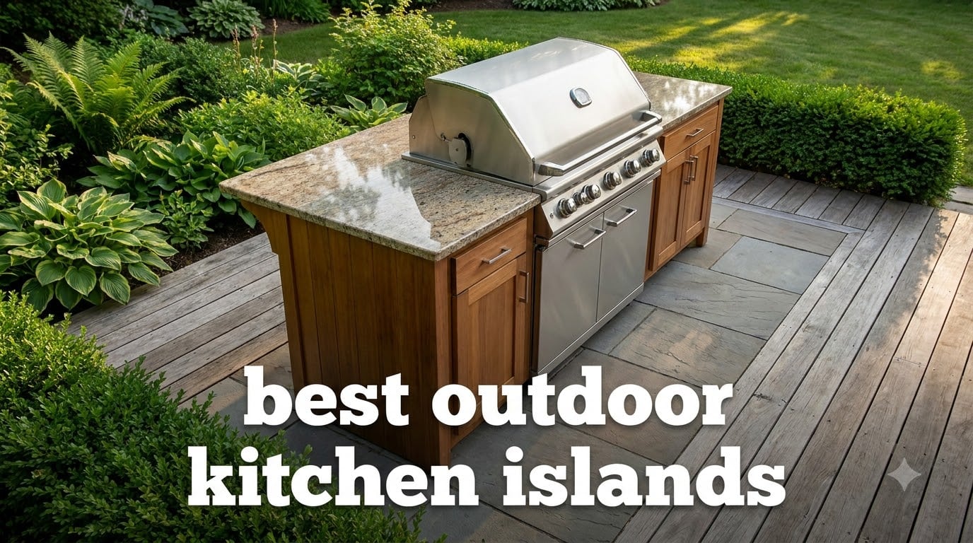 best outdoor kitchen islands