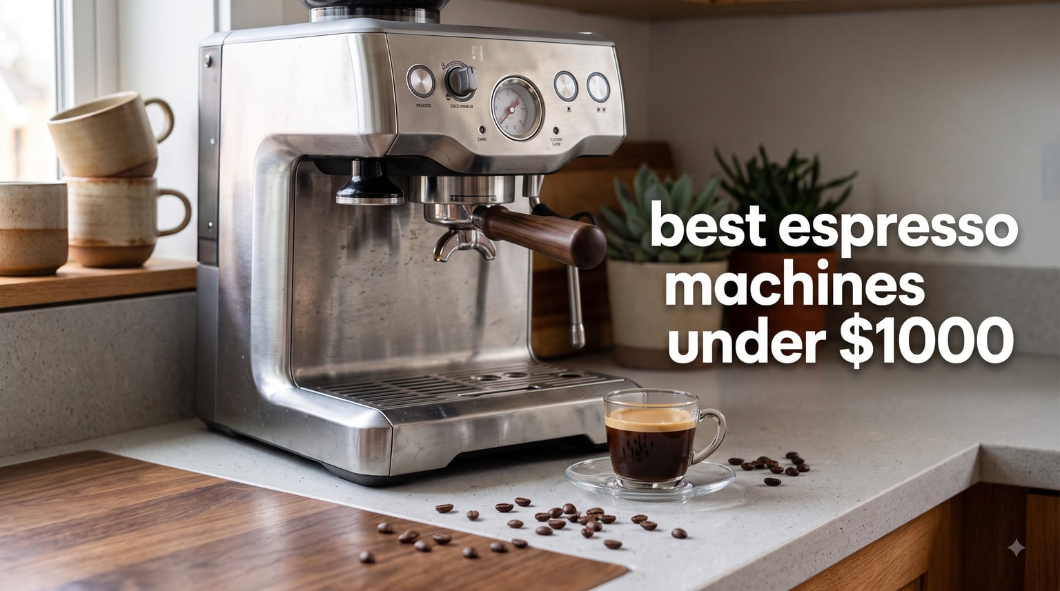best espresso machines under $1000