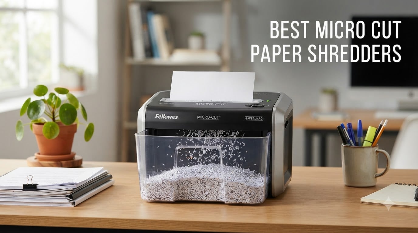 best micro cut paper shredders