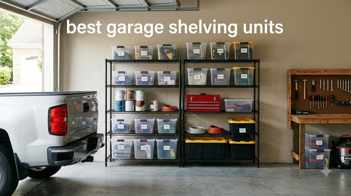 best garage shelving units