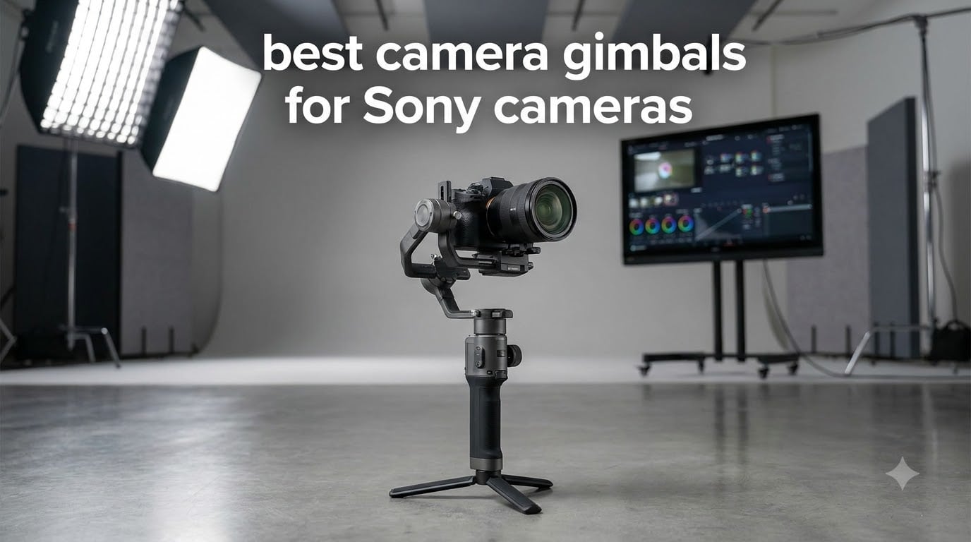 best camera gimbals for Sony cameras