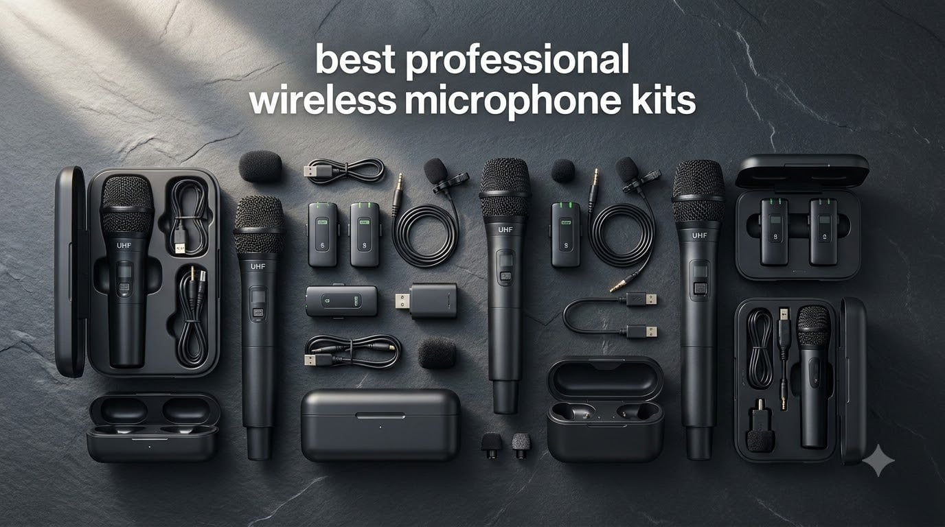 best professional wireless microphone kits