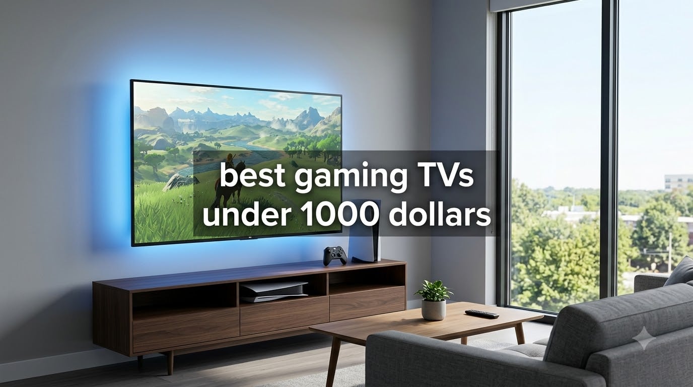 best gaming TVs under 1000 dollars