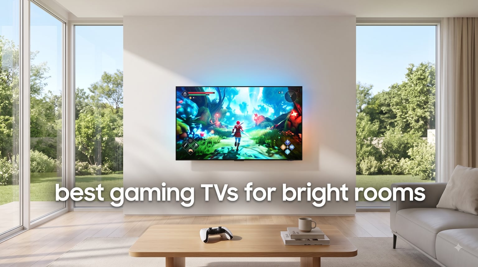 best gaming TVs for bright rooms