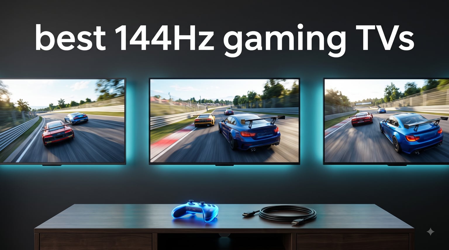 best 144Hz gaming TVs