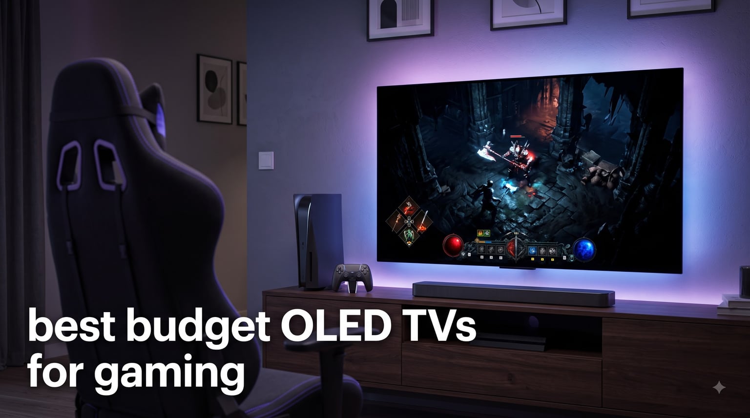 best budget OLED TVs for gaming