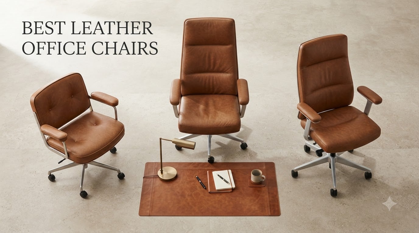 best leather office chairs