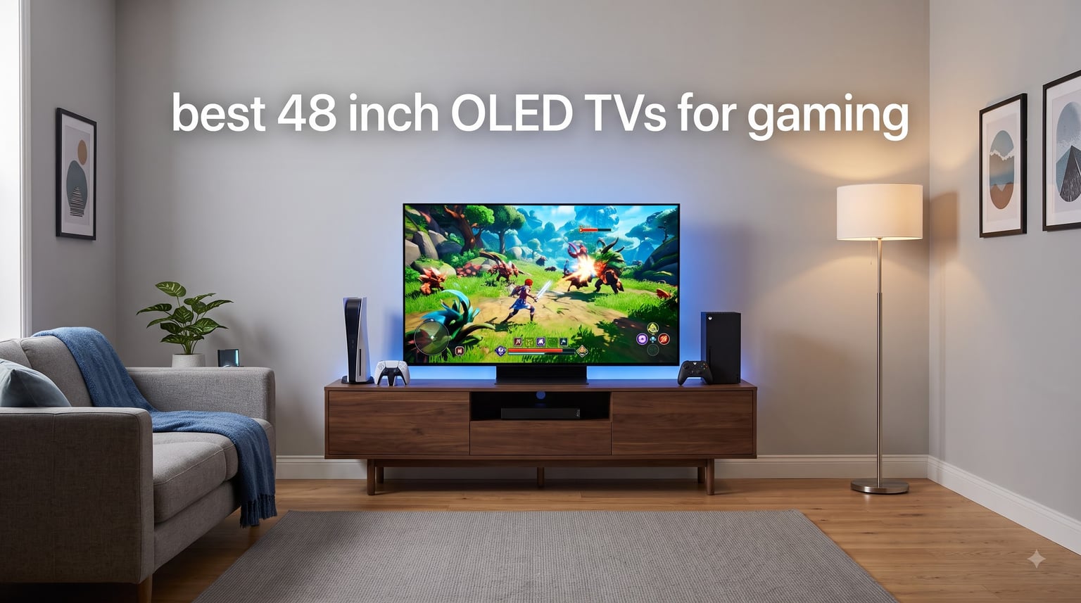 best 48 inch OLED TVs for gaming