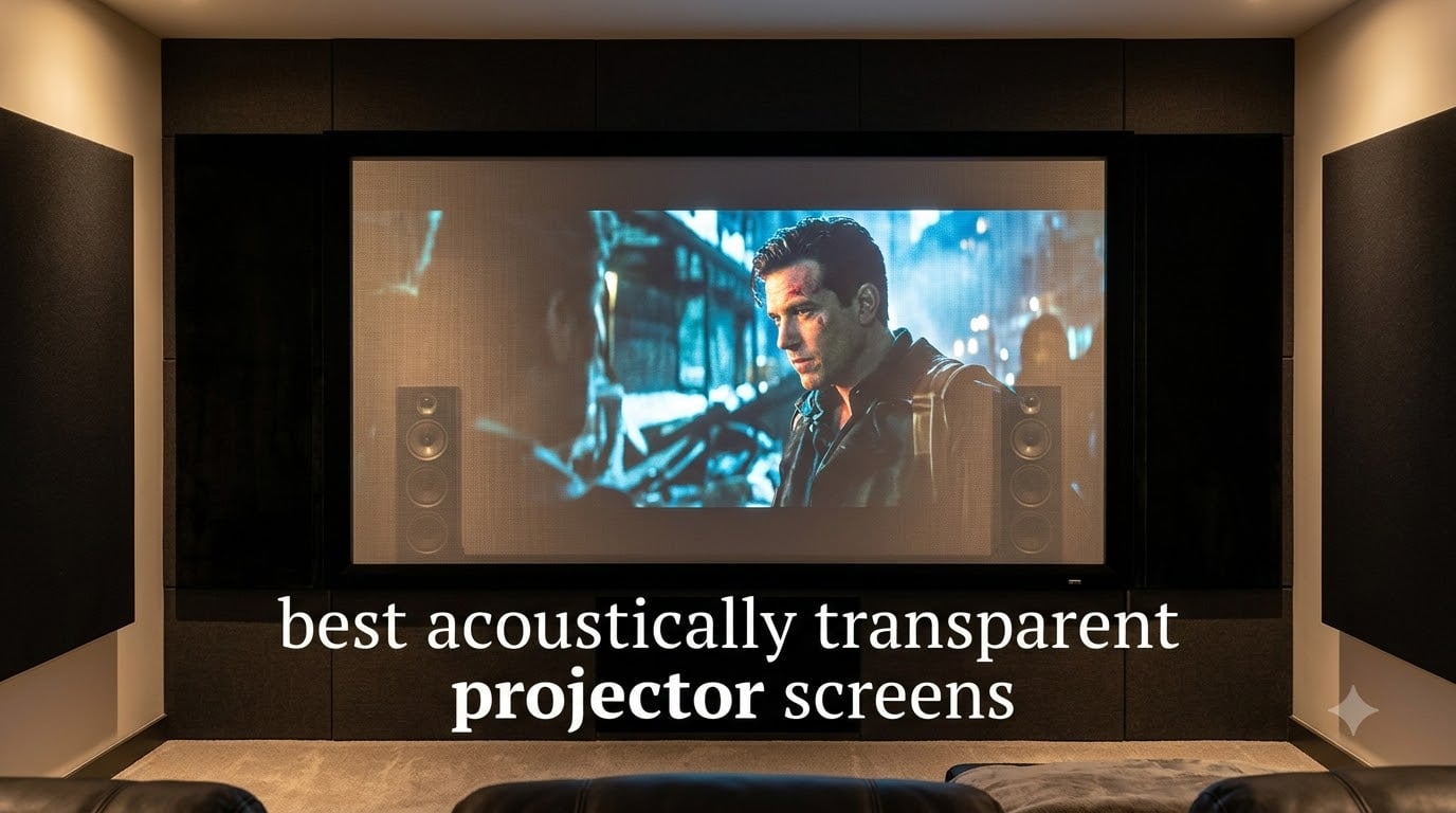 best acoustically transparent projector screens