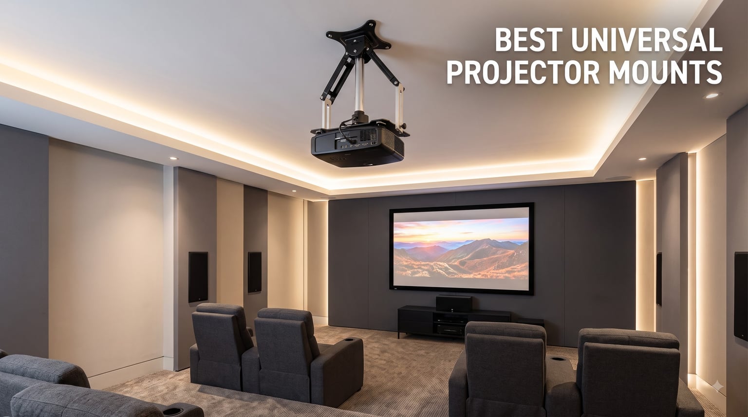 best universal projector mounts