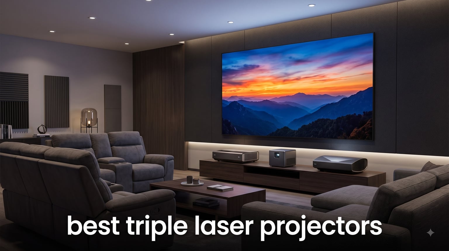 best triple laser projectors