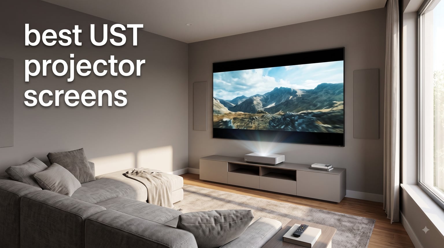 best UST projector screens