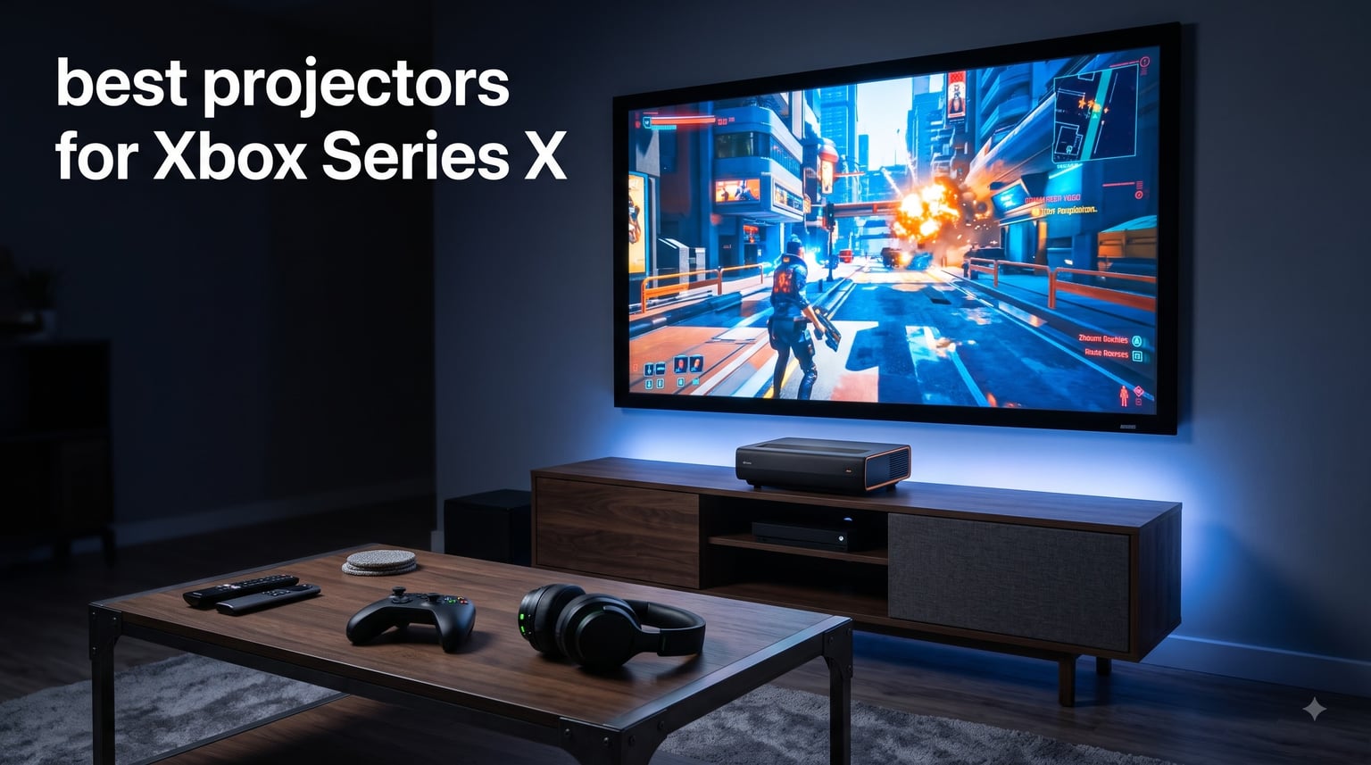 best projectors for Xbox Series X