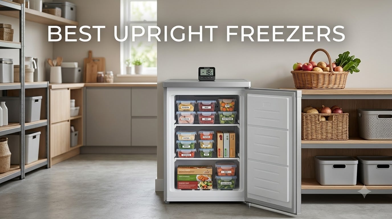 best upright freezers
