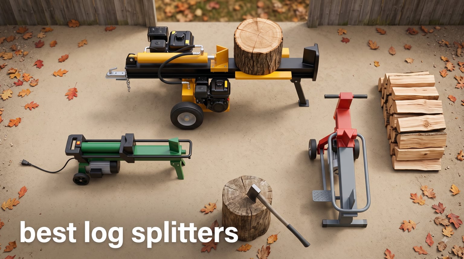 best log splitters