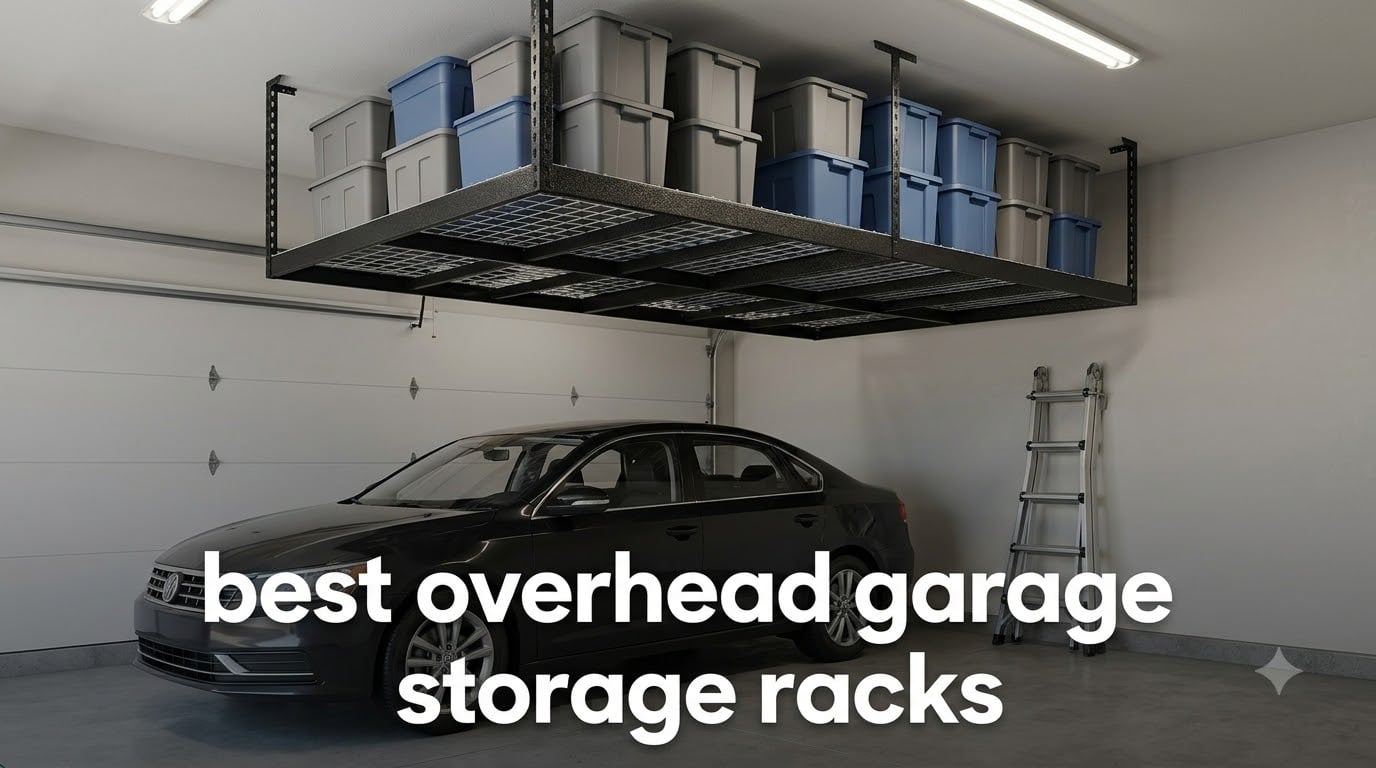 best overhead garage storage racks
