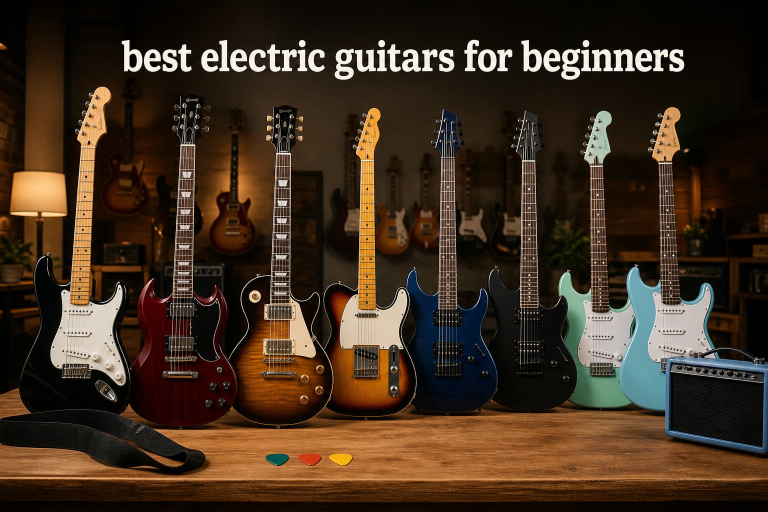 best electric guitars for beginners