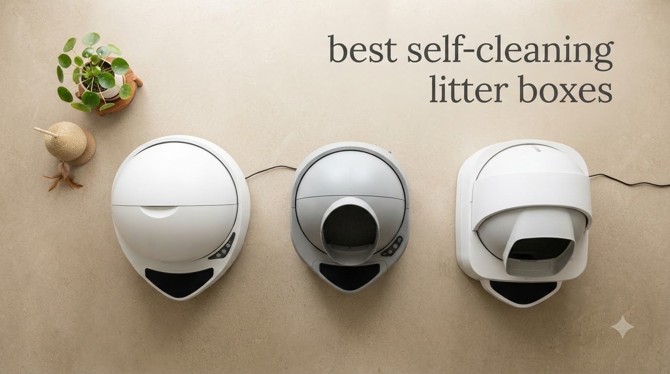 best self-cleaning litter boxes
