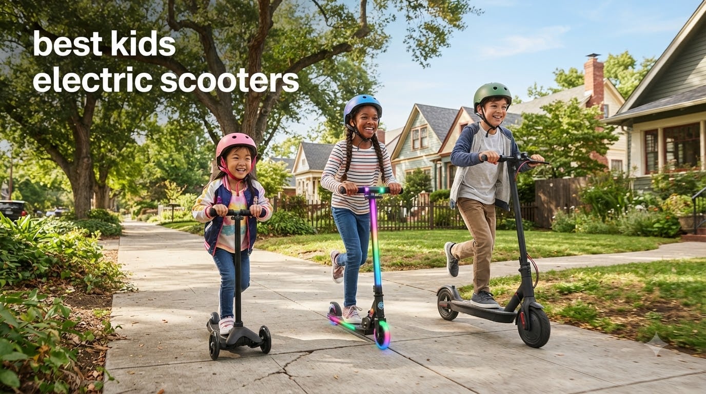 best kids electric scooters
