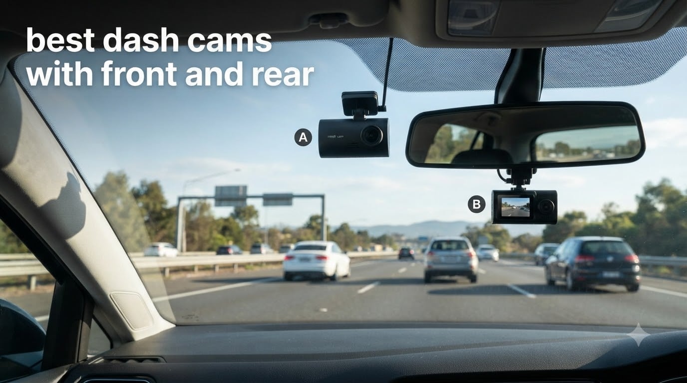 best dash cams with front and rear