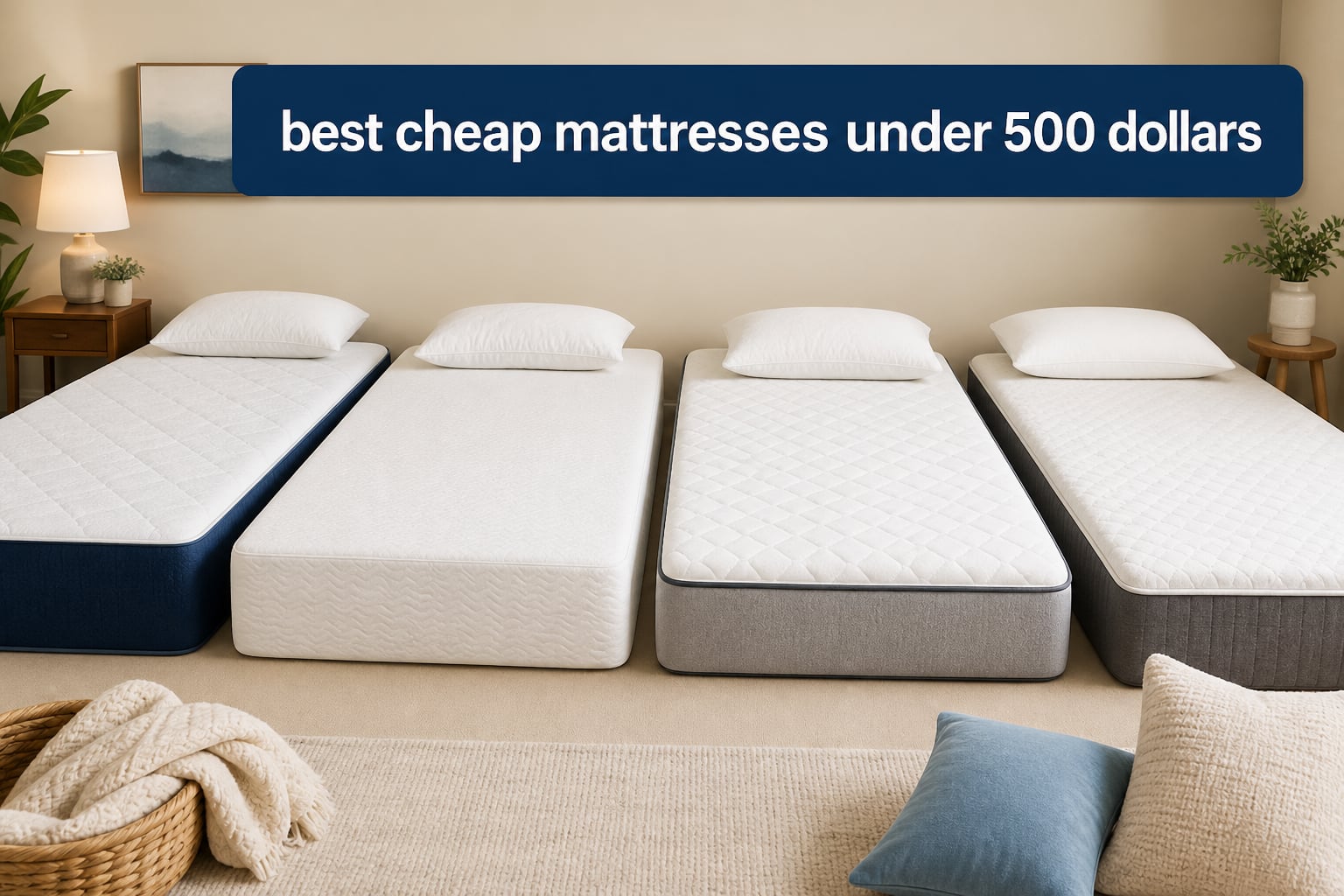 best cheap mattresses under 500 dollars