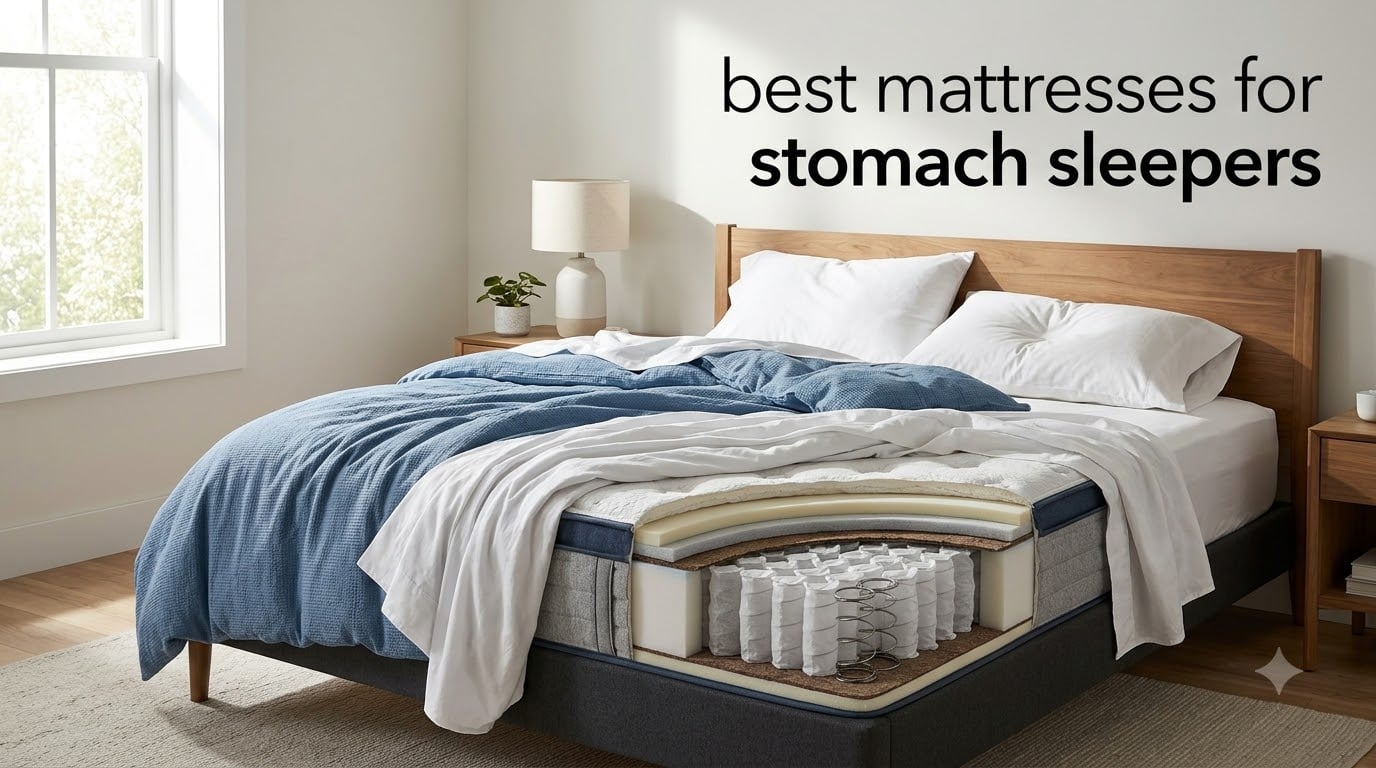 best mattresses for stomach sleepers