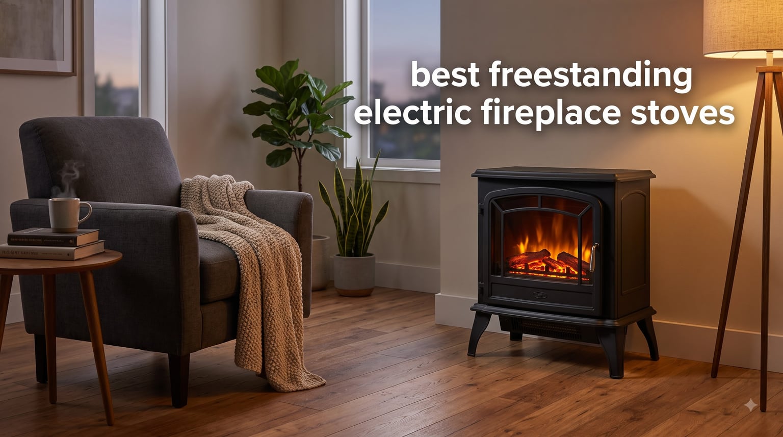 best freestanding electric fireplace stoves