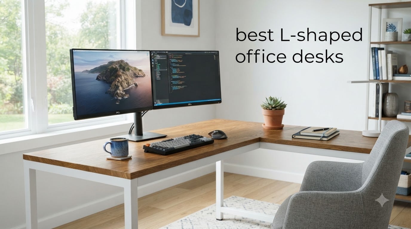 best L-shaped office desks