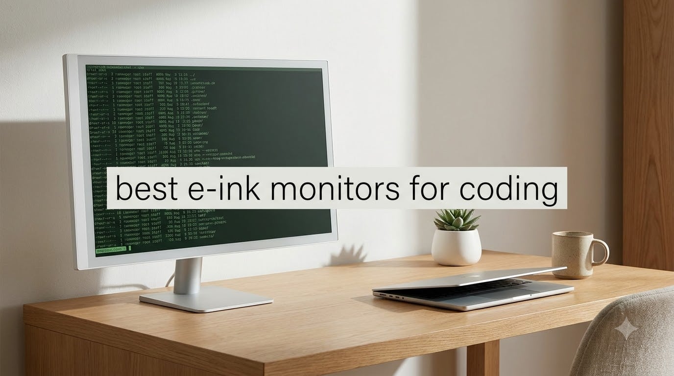 best e-ink monitors for coding