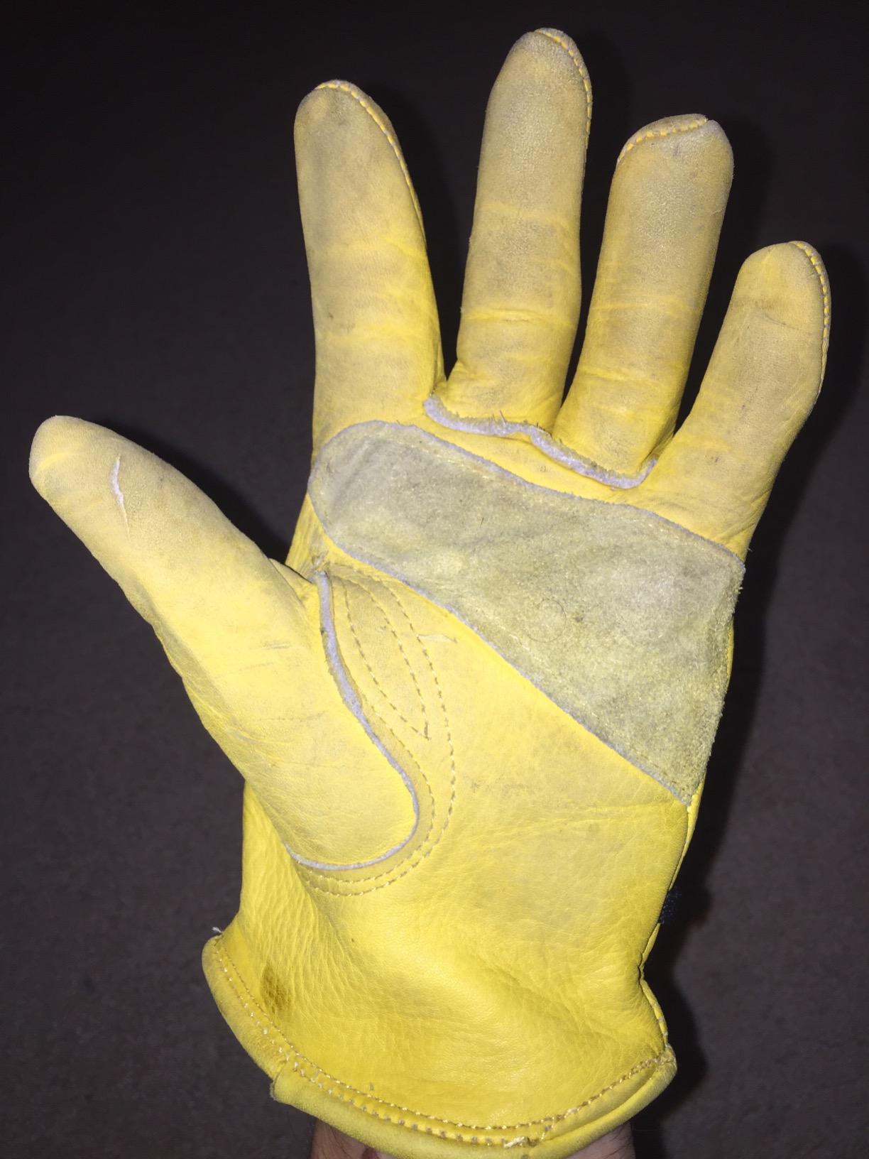 Wells Lamont Work Gloves Men and Women, Cowhide Leather Work Gloves, Adjustable Wrist customer photo 1