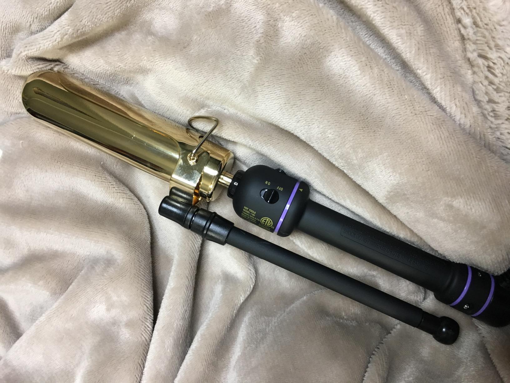 Hot Tools Pro Artist 24K Gold Marcel Iron | Long Lasting Curls, Waves (1 in) customer photo 1