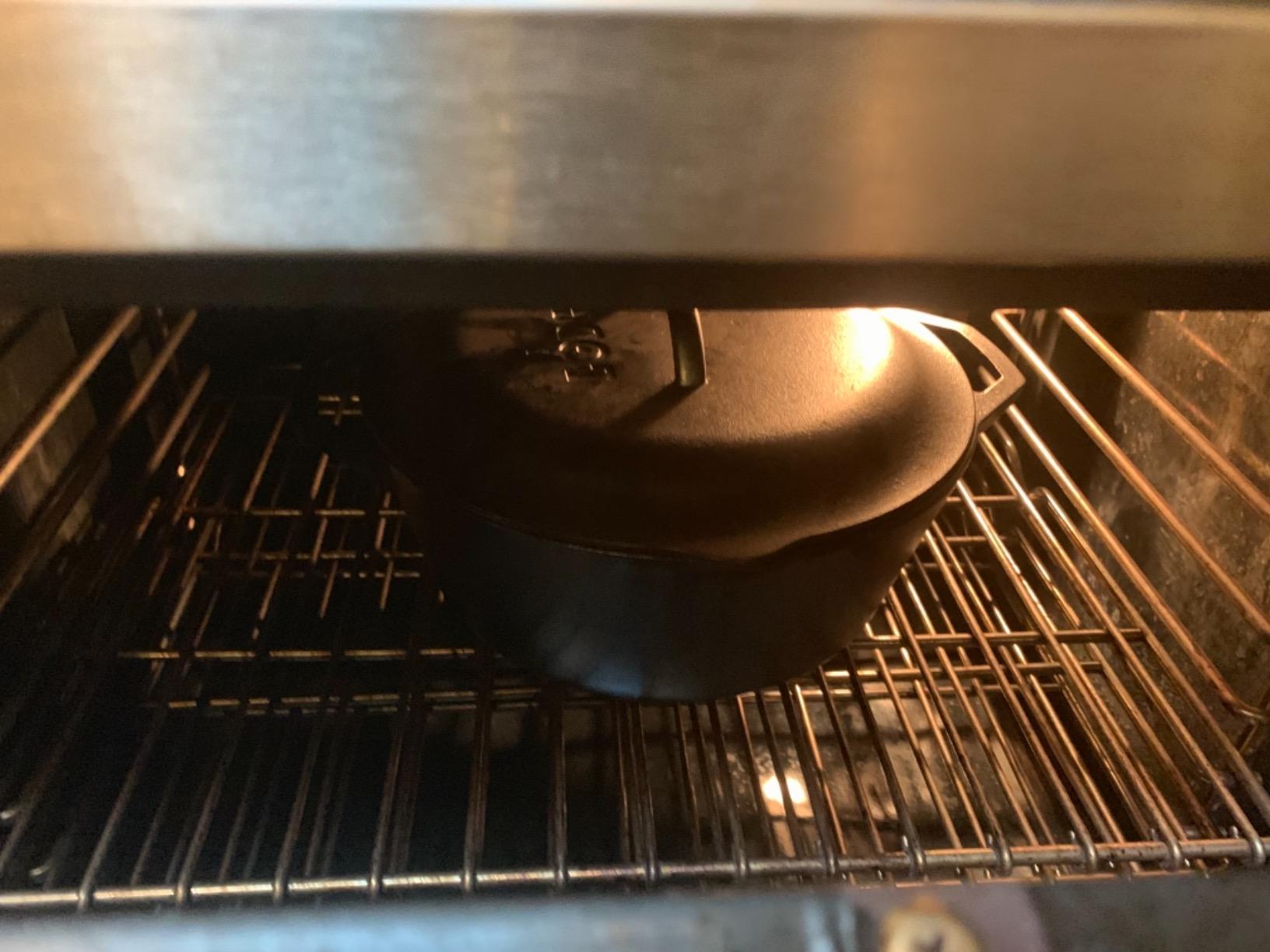 Lodge Cast Iron Dutch Oven with Loop Handle, Oven-Safe, 5 Quart customer photo 2