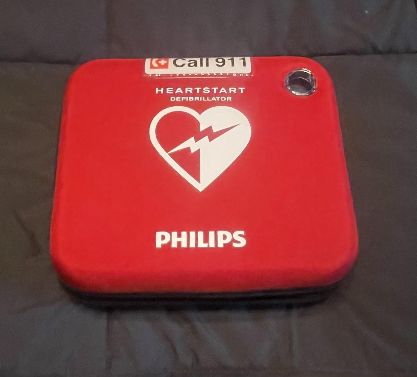 Philips HeartStart Home AED Defibrillator with Slim Carry Case, M5068A-C01 customer photo 1