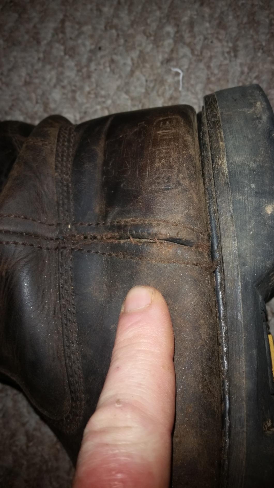 CAT Men's Revolver Pull-on Steel Toe Construction Boot customer photo 2