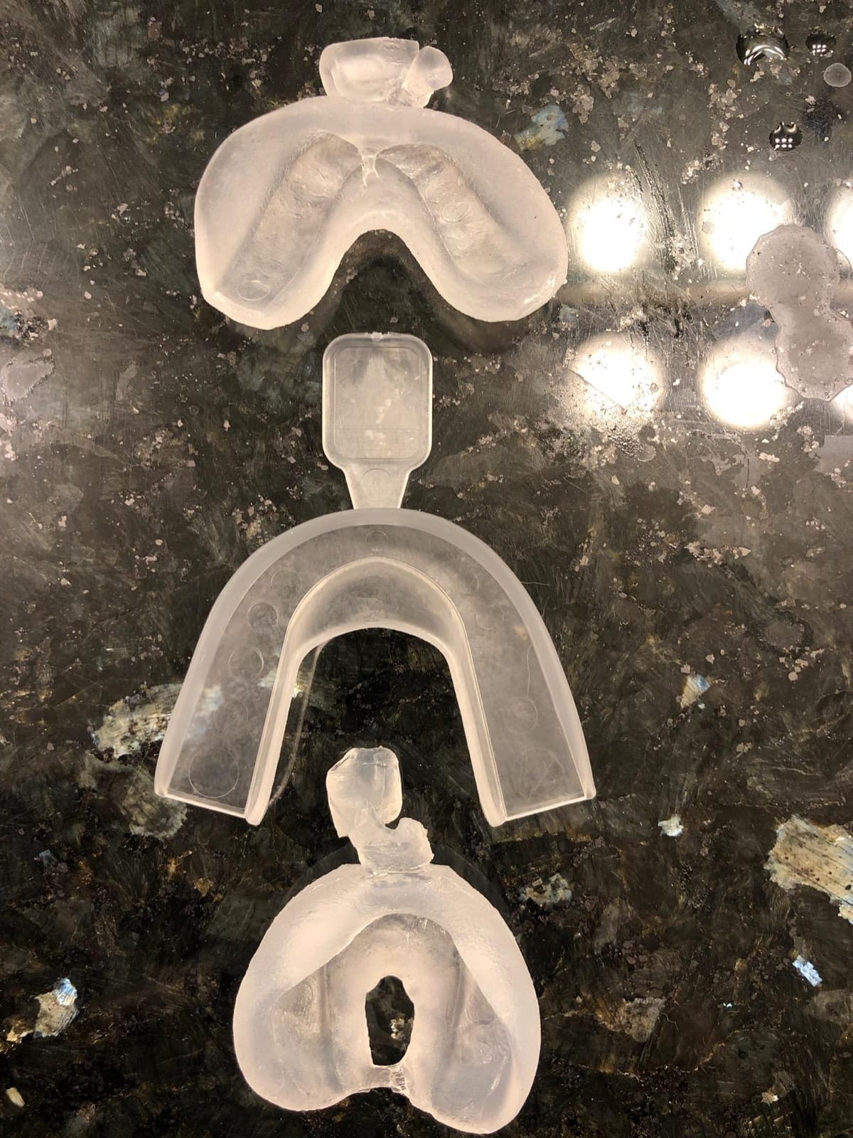 D.I.Y(Do It Yourself) Moldable Thermofitting Teeth Whitening Trays- 3 trays customer photo 2