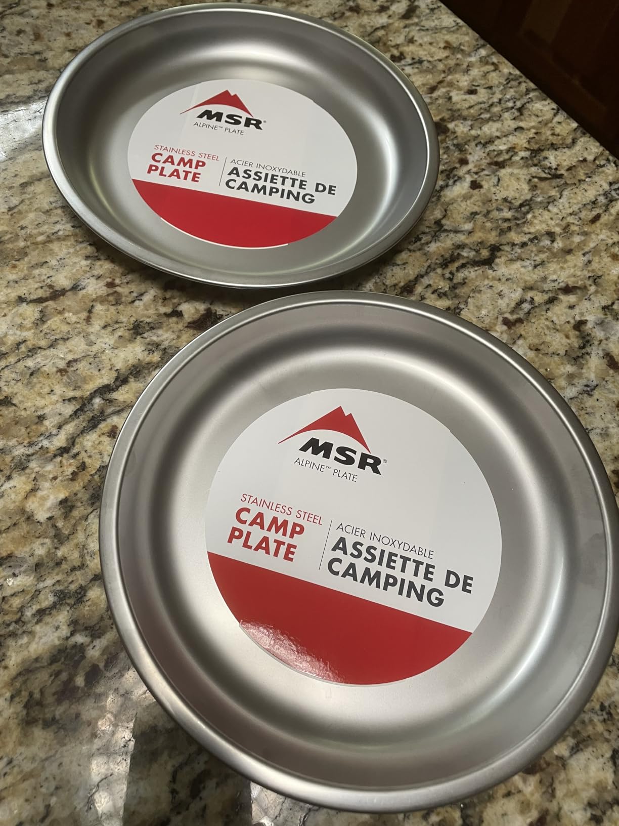 MSR Alpine Stainless Steel Camping Plate, Silver customer photo 2