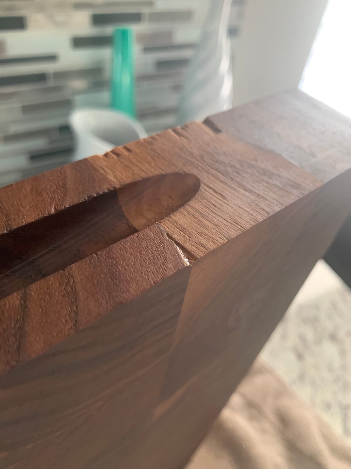 John Boos Block WAL-CCB1812-175 Classic Collection Wood End Grain Chopping Block, 18 inches x 12 inches x 1.75 inches customer photo 1