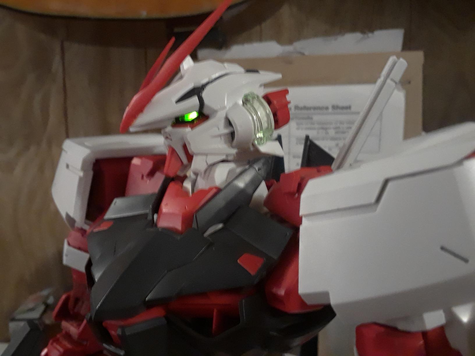 Bandai Hobby Gundam Seed Astray Red Frame 1/60 Perfect Grade Model Kit customer photo 2