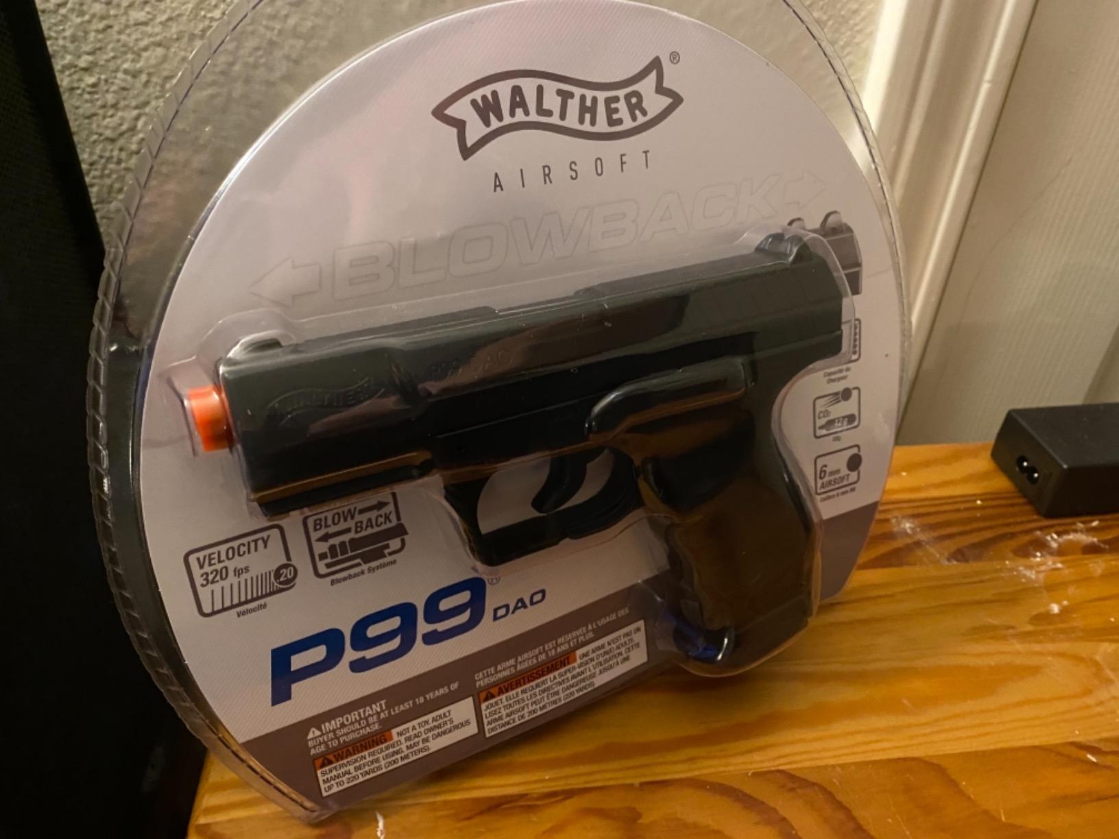Umarex Walther P99 Blowback CO2 Powered 6mm BB Pistol Airsoft Gun customer photo 1