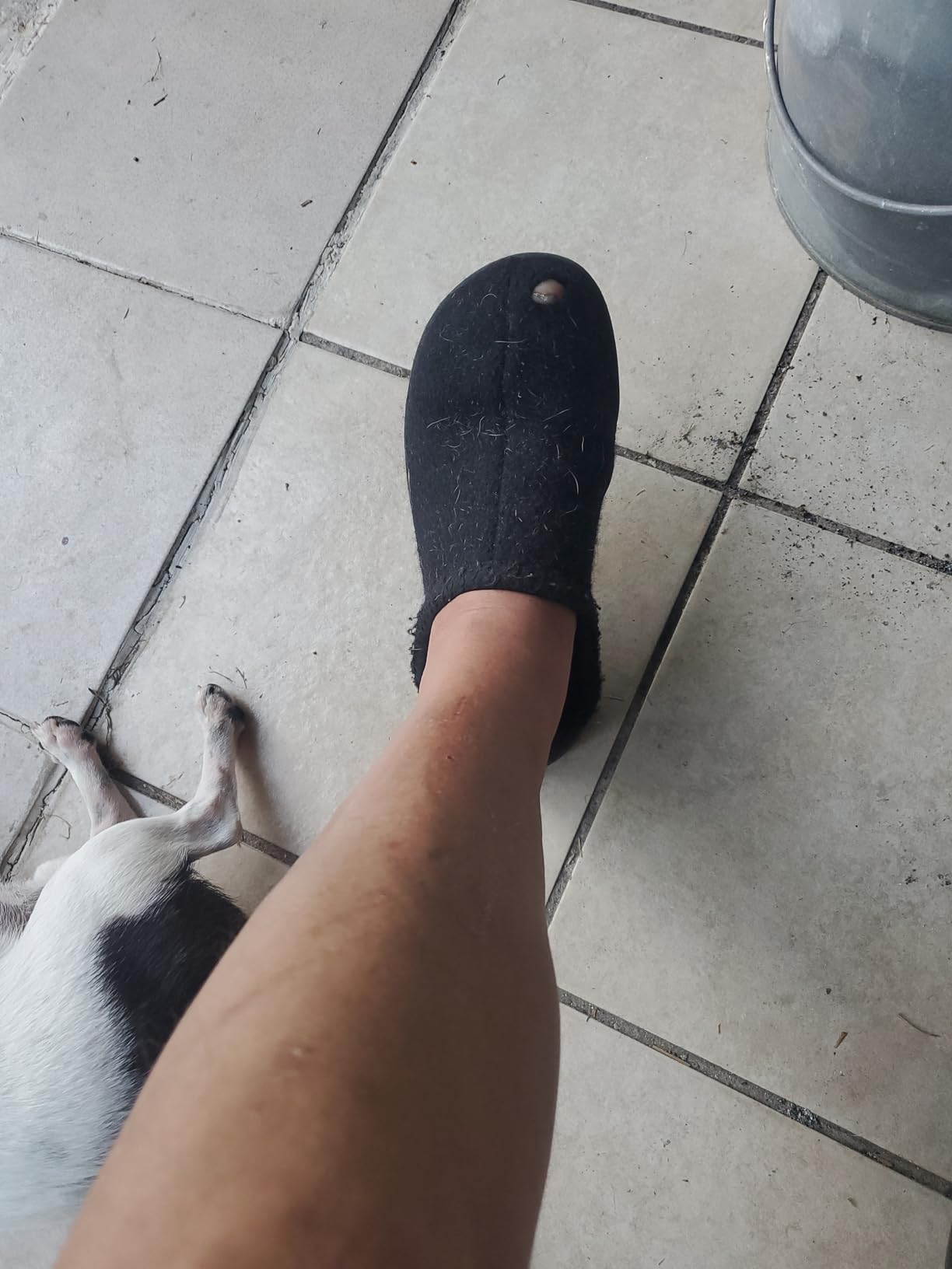 HAFLINGER Unisex AT Nordkap Wool Hard Sole Slippers customer photo 1