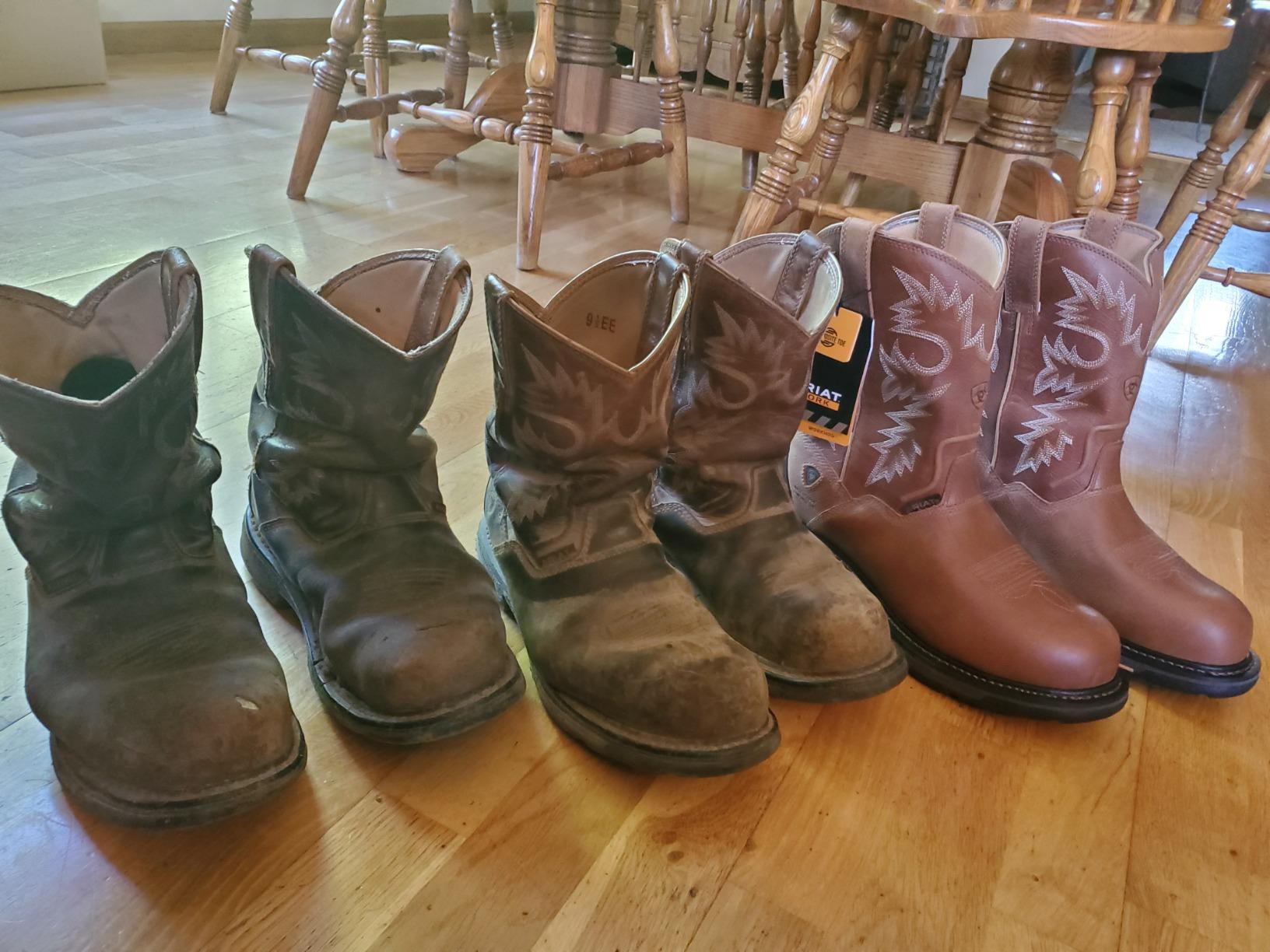 Ariat Men's WorkHog Waterproof Composite Toe Work Boot customer photo 1