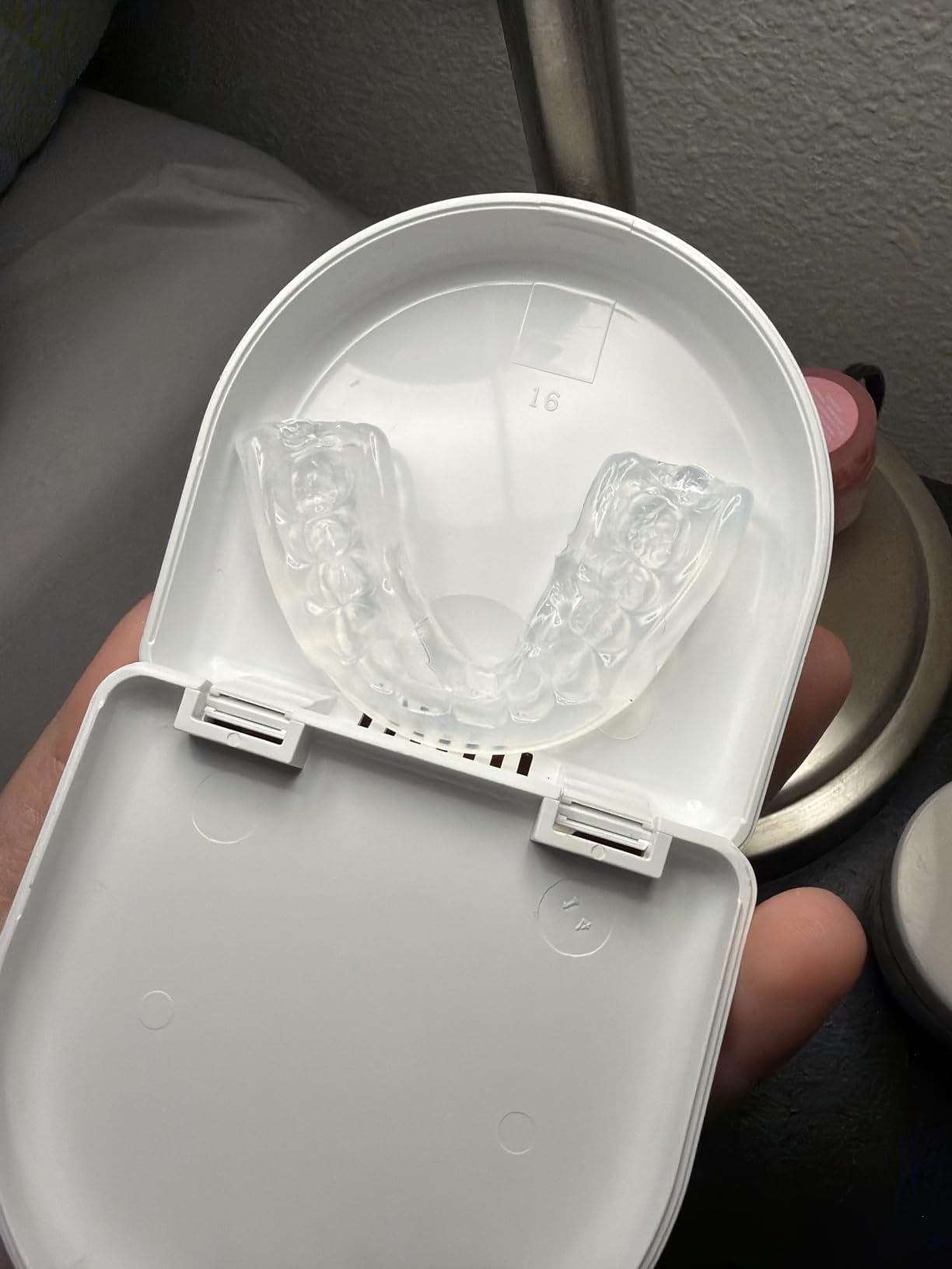 The Doctor's NightGuard Mouth Guard for Grinding Teeth at Night, 1 Count customer photo 2